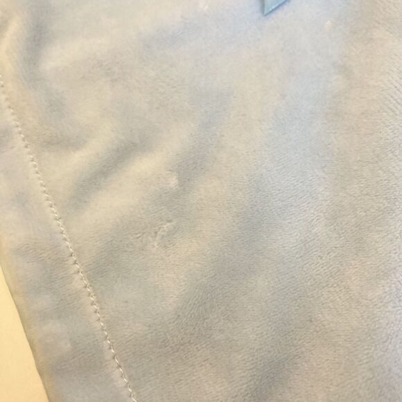 MTY International Bunny Rabbit Lovey Plush Security Blanket Rattle Satin Back - Picture 2 of 7